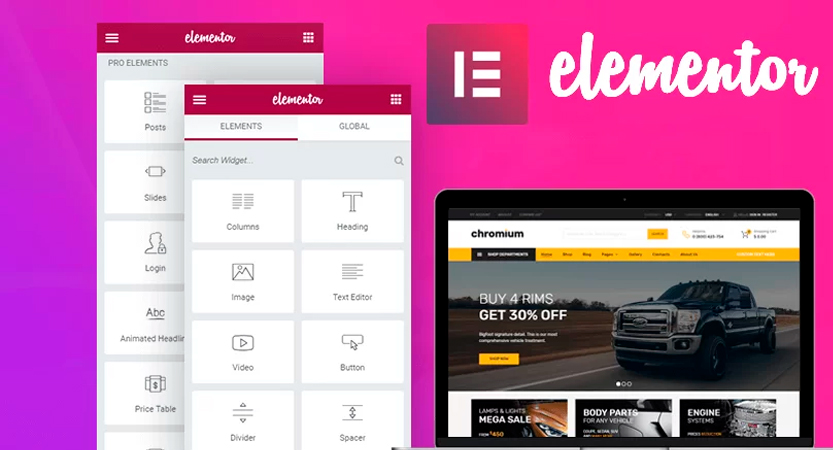 Mejores constructores de paginas para WordPress 2025 Elementor en Planeta WordPress